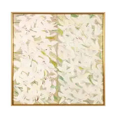 Jalo's Flowers by Hunt Slonem, Oil on canvas, sold Oct 2024