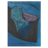 North Carolina #38 by Juan Logan, Oil crayon on paper, sold Oct 2024