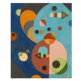 Untitled, Future World by Emil Bisttram, Encaustic on paper, sold Oct 2024