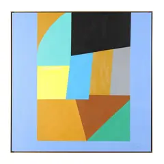 Dutch Window by Robert C. Postma, Acrylic on canvas, sold Oct 2024