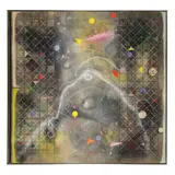 Untitled (Grey Wash) by Joseph Fisher, Acrylic and stain on canvas, sold Oct 2024