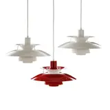 Three PH5 Pendant Lamps for Louis Poulsen by Poul Henningsen, Authentic contemporary production after the 1958 design, sold Oct 2024