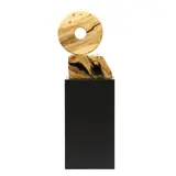 Untitled by Richard Scott Hill, 1992, Carved wood, sold Oct 2024