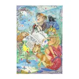 Carousel of Dreams by George Pocheptsov, Acrylic on canvas, sold Oct 2024