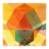 Celestial Blaze by John Hiigli, Transparent oil on canvas, sold Oct 2024