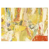 No. 18 by Gerald Andrea, Oil collage on paper over board, sold Oct 2024