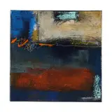 Something Blue I by Jason Cardenas, Mixed media on canvas, sold Oct 2024