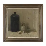 Still Life with Garlic by Paul Arntzenius, Oil on canvas, sold Sep 2024
