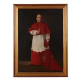 Portrait of a Catholic Cardinal by Joseph Malachy Kavanagh, Oil on canvas, sold Sep 2024