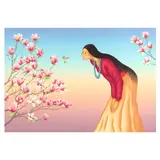 Tulip Tree by R. C. Gorman, Lithograph in colors on paper, sold Sep 2024