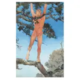 Nude Climbing a Tree by Seward Hume Rathbun, Watercolor on paper, sold Sep 2024