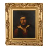 Portrait of a Gentleman by Hans Canon, Oil on canvas (lined), sold Sep 2024