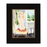 After the Bath by Jessie Mackay, Oil on artist board, sold Sep 2024