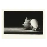 Shells No. 3 by Konstantin Chmutin, A mezzotint on paper, sold Sep 2024