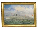 Commonwealth by Ferdinand Worms, oil, sold May 2024
