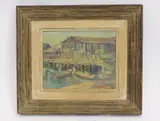 Untitled by Louis Frederick Berneker, oil, sold May 2024