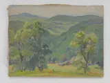 Untitled by Emily Hortense Budell, oil, sold May 2024