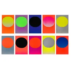Portfolio 'Modulation by Rupprecht Geiger, 1969, color screenprint, sold Mar 2026