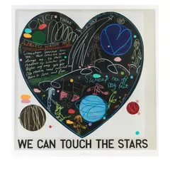 Let it be by David Spiller, 2012, color screenprint, sold Oct 2025