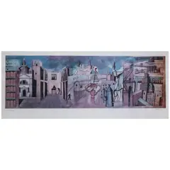 Ohne Titel by Aldo Rossi, 1990, offset lithograph, sold Mar 2025