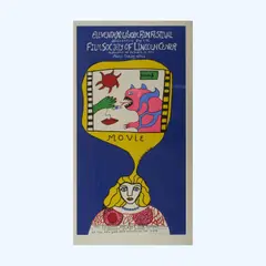 11th NY Film Festival' und 'Les Fiancés de Knokke by Niki de Saint Phalle, 1973, color screenprint, sold Mar 2025