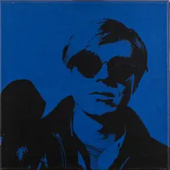 Ohne Titel (Andy Warhol), ca. 1989 by Nat Finkelstein, color screenprint, sold Jun 2022