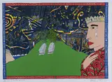 Portfolio 'Tristan und Isolde by Moritz Götze, 1993, color screenprint, sold Jun 2022