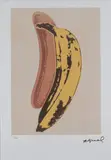 Poster nach 'Banana by Andy Warhol, 1966, offset lithograph, sold Dec 2021