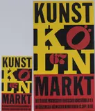 Kunstmarkt Köln 67 by Robert Indiana, 1967, color screenprint, sold Dec 2021