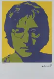 Poster nach 'John Lennon by Andy Warhol, 1986, offset lithograph, sold Dec 2021