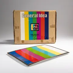 TV 'Test Pattern by General Idea, 1998, multiple, sold Dec 2020