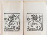 2 Exemplare 'Pop Shop Shopping Bag by Keith Haring, 1980, offset lithograph, sold Dec 2020
