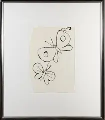 Butterflies', ca. 1956 by Andy Warhol, multiple (object), sold Jun 2020