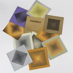 CTA-102 by Victor Vasarely, 1971, photogravure, sold Dec 2019