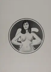 Nude by Mel Ramos, 1969, offset lithograph, sold Dec 2018