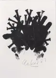 Nagelkomposition by Günther Uecker, 1987, offset lithograph, sold Dec 2018