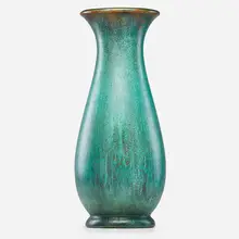 Massive Copper-clad Floor Vase by Clewell Pottery, sold Jan 2017