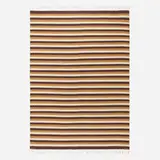 Flatweave carpet by Södra Kalmar Läns Hemslöjd, 1940, hand-woven wool, sold Nov 2022