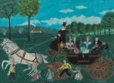 Hochzeit by Verena Broger, 1974, mixed media, offered Mar 2024