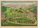 zugeschrieben "Alpfahrt im Toggenburg by Johann Georg Zähndler, watercolor, sold Mar 2024