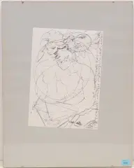 Der Zeichner by Hans Erni, 1975, pencil, offered Mar 2024
