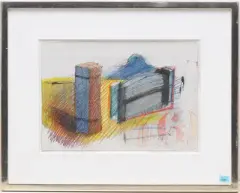 Gris pâle by Rolf Iseli, mixed media, sold Mar 2024