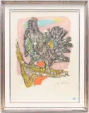 Auerhahn 1 by Alois Carigiet, 1968, color lithograph, sold Mar 2024