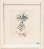 Kreuz by Alois Carigiet, 1973, color lithograph, sold Mar 2024