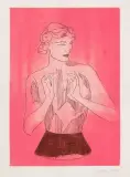 Le Mannequin by Man Ray, color aquatint, sold Dec 2023