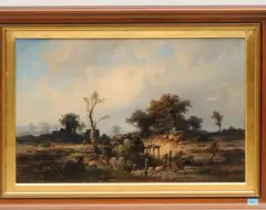 Ostseeküste bei Danzig by Hermann Both, oil on canvas, sold Dec 2023