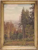 Waldlichtung by Jan Walach, 1929, oil on board, offered Dec 2023