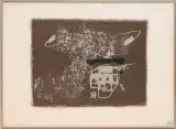 Gris argentin by Antoni Tàpies, 1984, color lithograph, offered Dec 2023