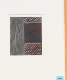 Ohne Titel by Mark Williams, 2000, monotype, offered Dec 2023