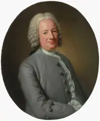 Kopie Bildnis des Pierre Lautier by Anton Graff, oil on canvas, sold Dec 2023
